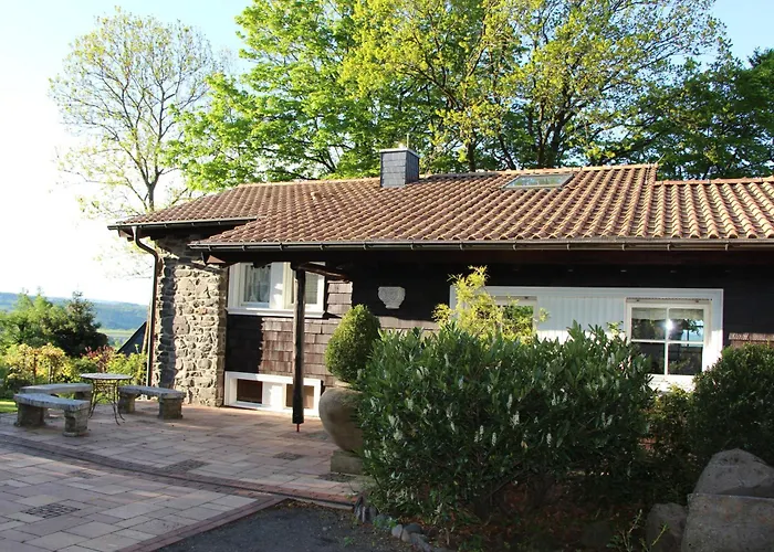 Vogelsbergblick, Fernblick, Sauna, Kamin, 1700m Eingezaeunt In Alleinlage *